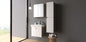 Miya Daphne / Matt White 60 cm Bathroom Cabinet Set