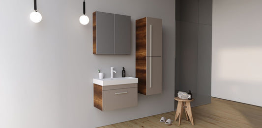 Malta Baroq / Daphne 65 cm Bathroom Cabinet Set