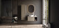 Toledo Matt Silk Grey 80 cm Bathroom Cabinet Set