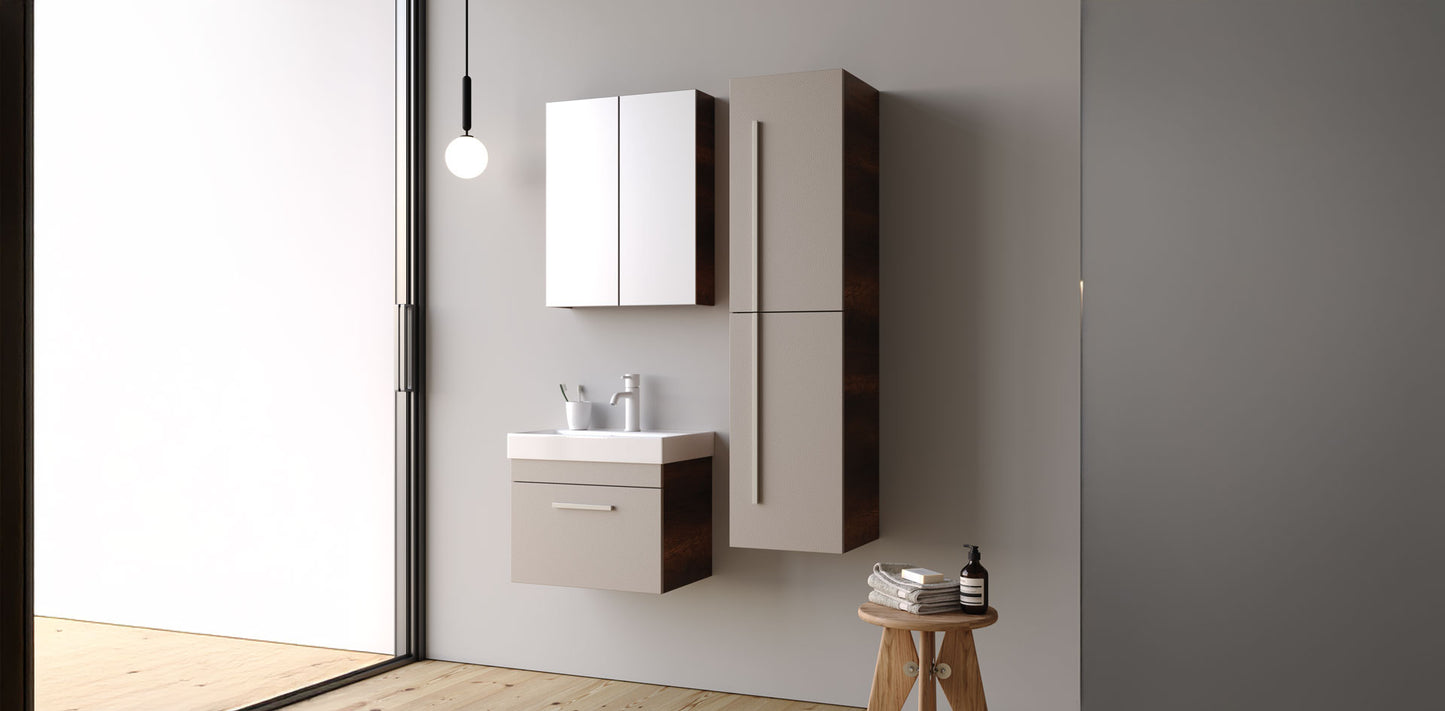 Malta Baroq / Daphne 55 cm Bathroom Cabinet Set