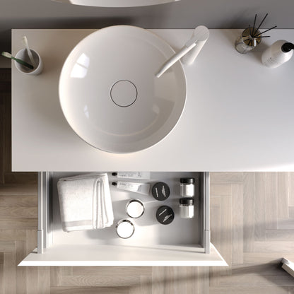 Toledo Matt Antracite 140 cm Bathroom Cabinet Set