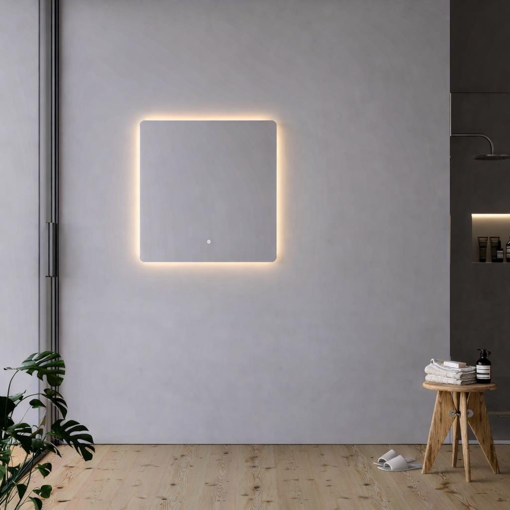 Lyon 80 cm White Bathroom Cabinet Set or Single Options - Ready to Install, Pre-Assembled, Wall Mounted